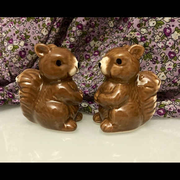 Anthropologie Other - NWOT! Fall Faves: Squirrel Salt & Pepper Shakers🌻